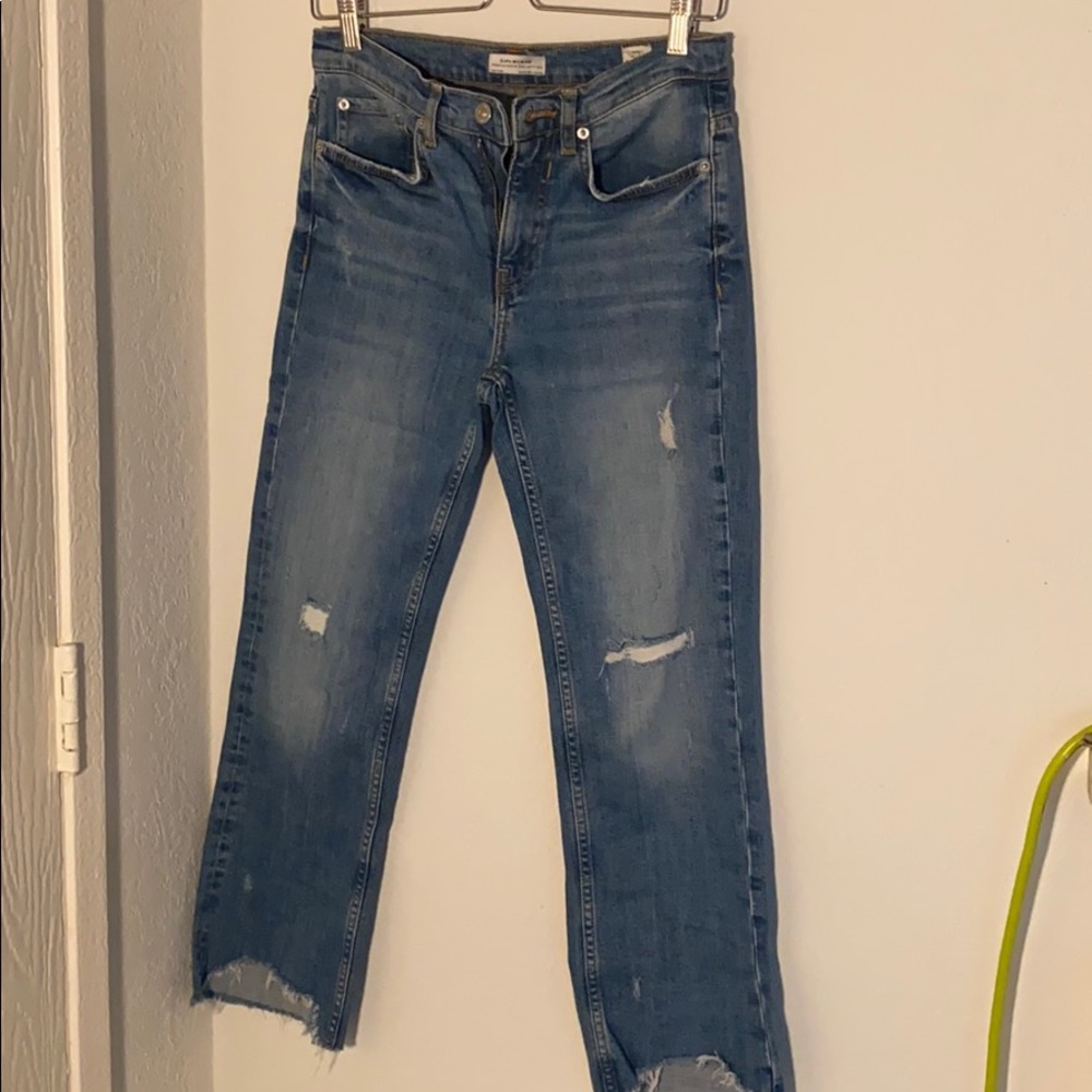ZARA straight leg jeans
